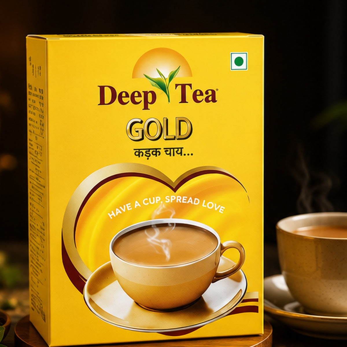 Deep Tea Gold Kadak Chai – 250g | Premium Strong Tea