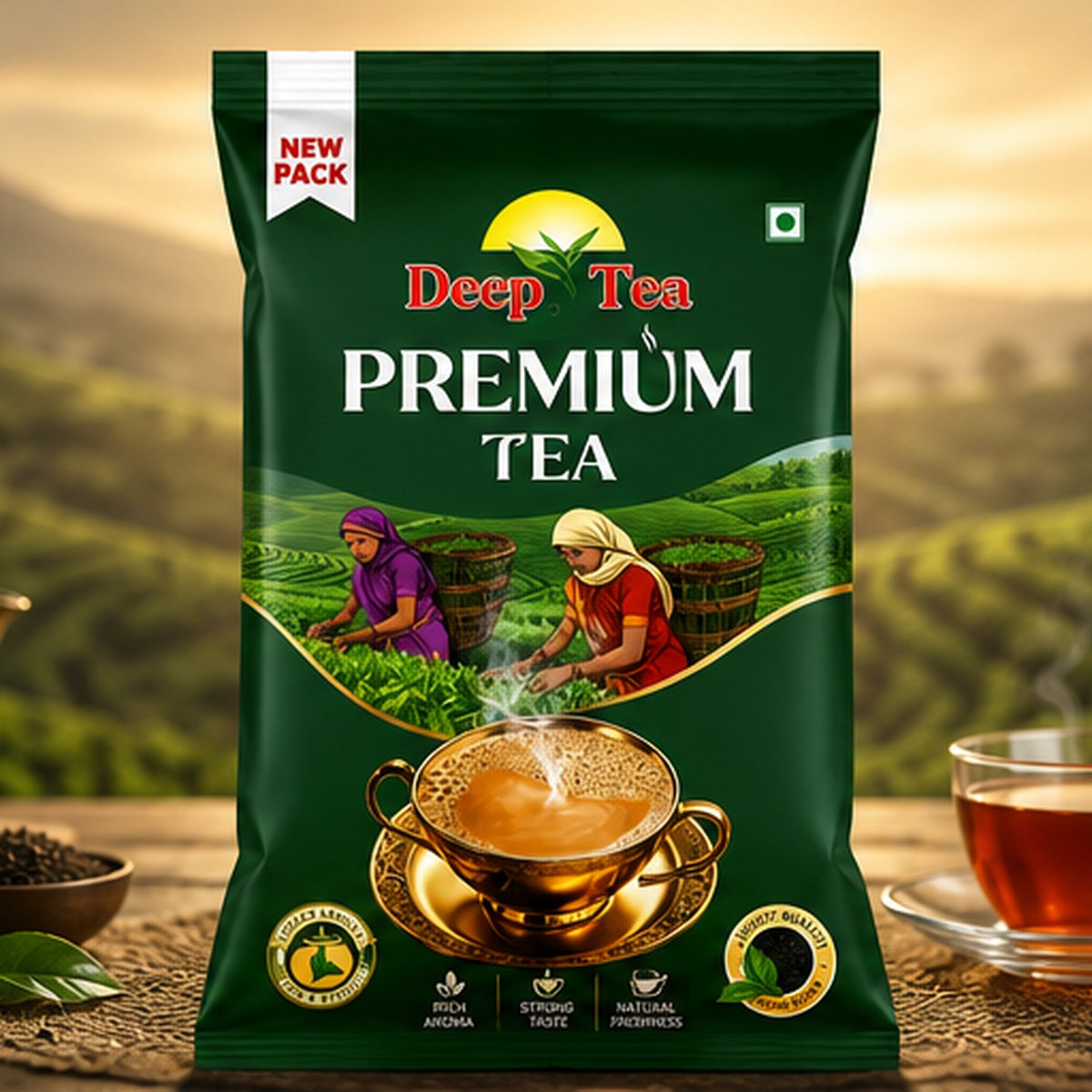 Deep Tea Premium Tea 1kg | Rich Aroma & Strong Refreshing Taste